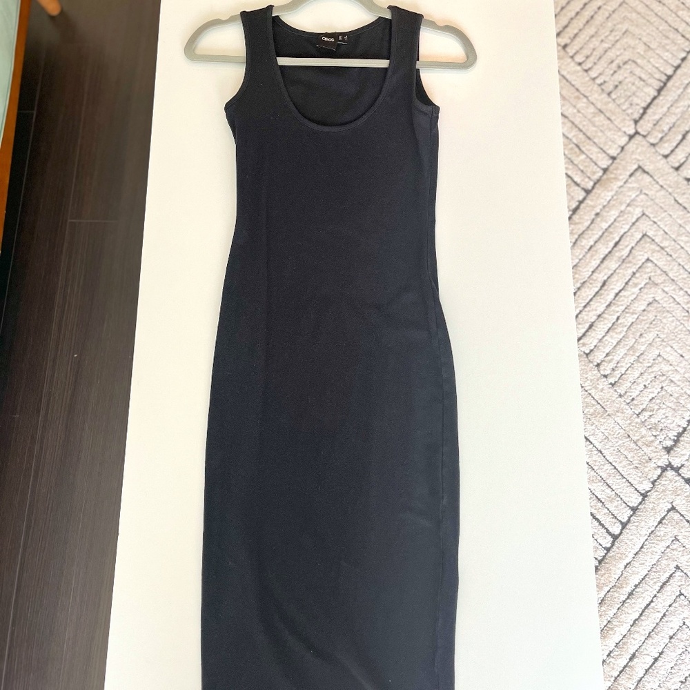 Asos Black Bodycon Dress in Size 4